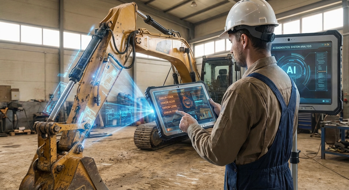 How AI Diagnostics Are Changing Heavy Equipment Repair