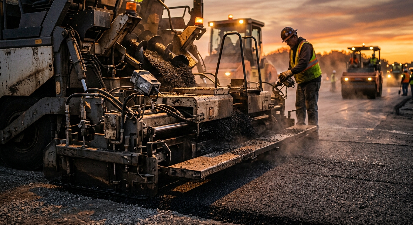 Asphalt Paver Maintenance Guide: Daily Checks, Screed Care, and Downtime Prevention
