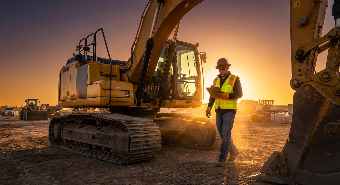 Daily Pre-Operation Inspection Checklist for Heavy Equipment: The Complete Guide