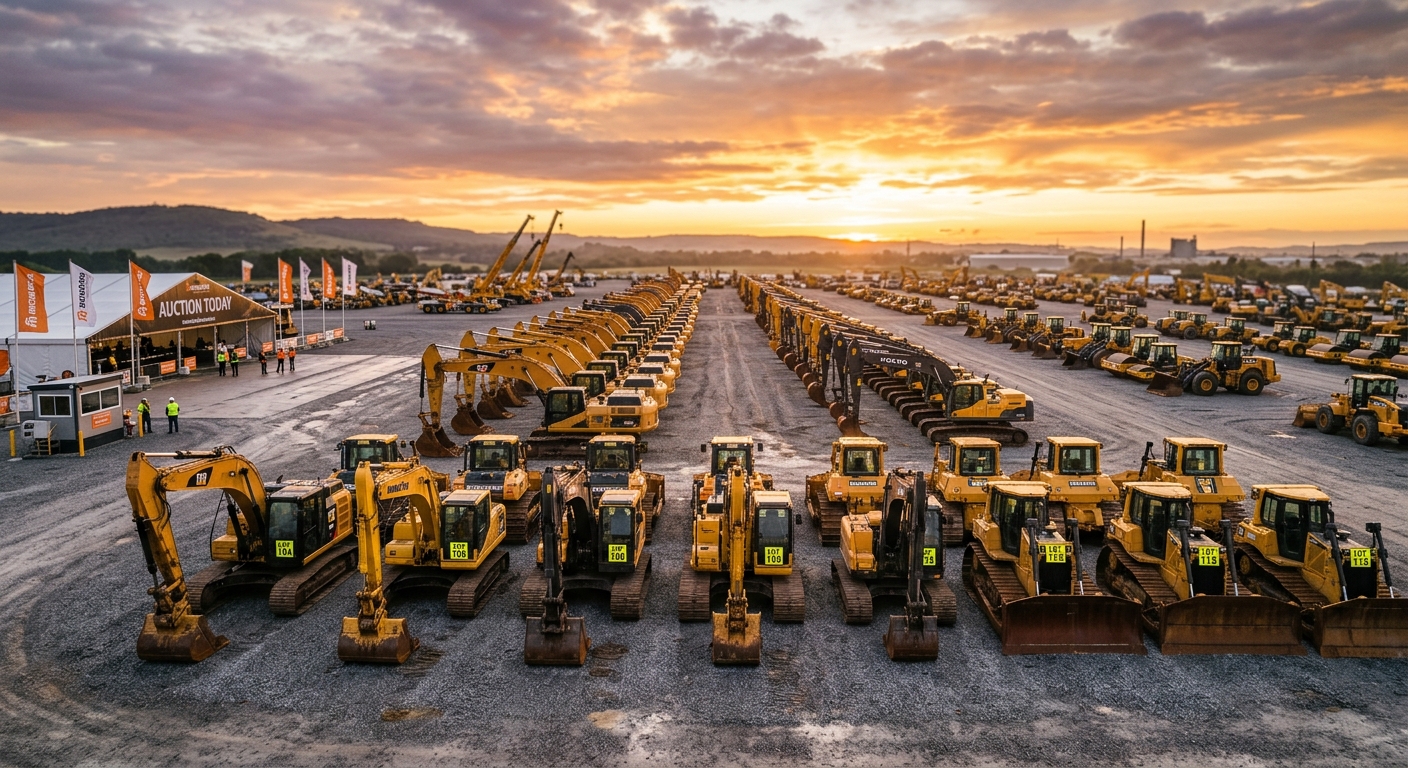 Heavy Equipment Auction Buying Guide: How to Score Deals Without Getting Burned