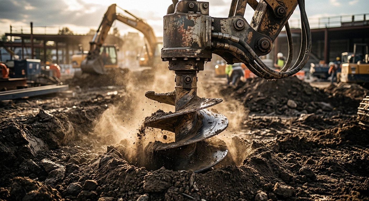 Heavy Equipment Auger Attachment Maintenance Guide: Stop Gearbox Failures Before They Start