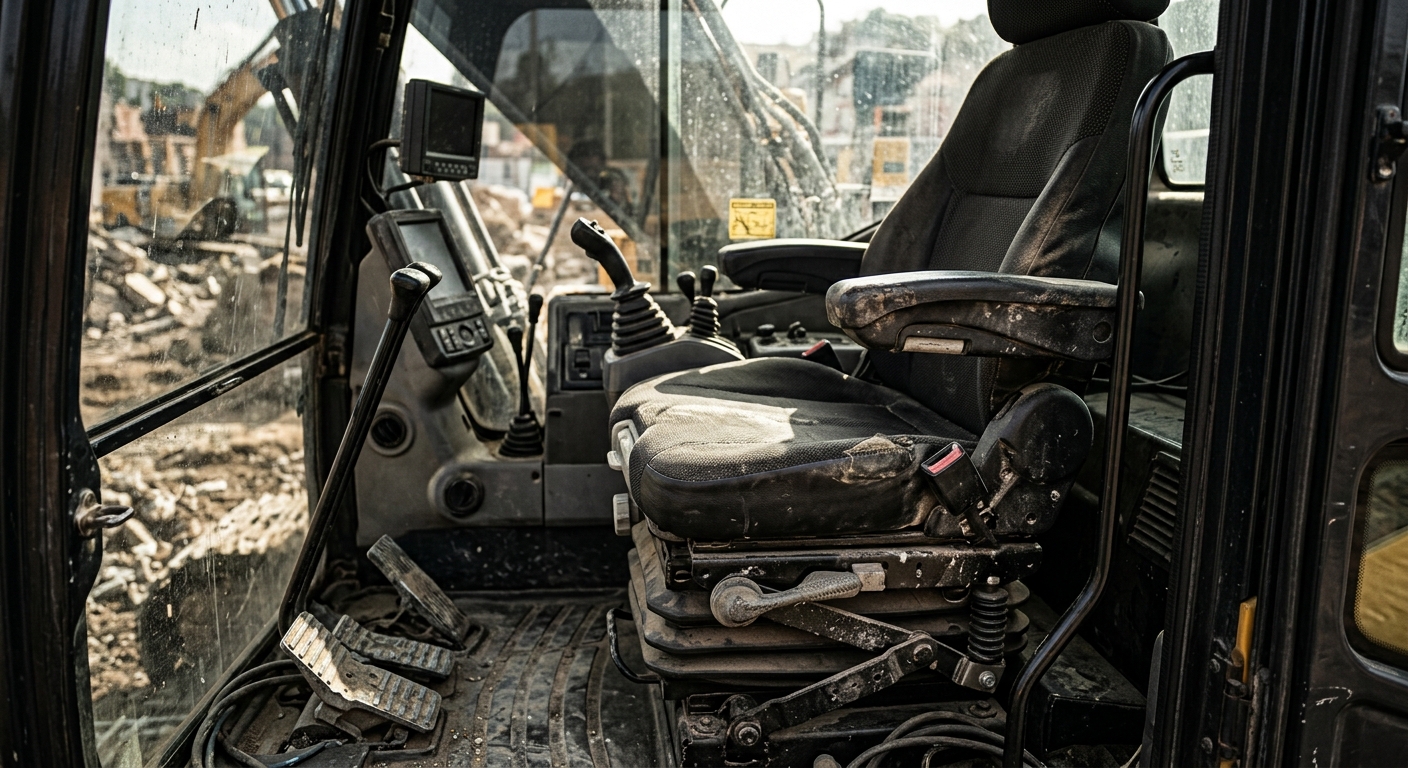 Heavy Equipment Cab Seat and Suspension Maintenance Guide: Reduce Fatigue and Protect Productivity