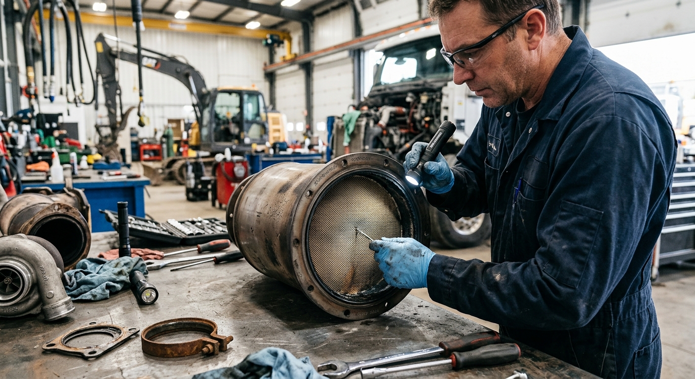 Heavy Equipment DPF Maintenance: The Complete Diesel Particulate Filter Guide