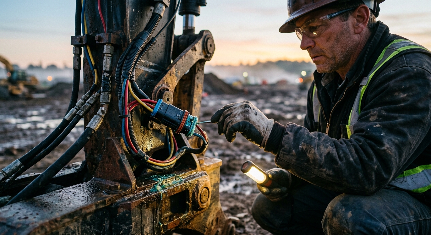 Heavy Equipment Electrical Connector Corrosion Prevention Guide: Stop Small Wiring Problems Before They Become Expensive Downtime