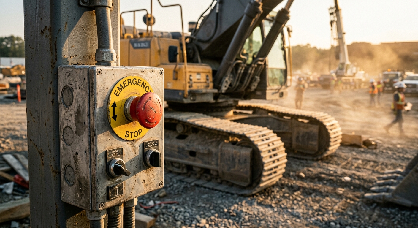 Heavy Equipment Emergency Stop and Shutdown Inspection Guide