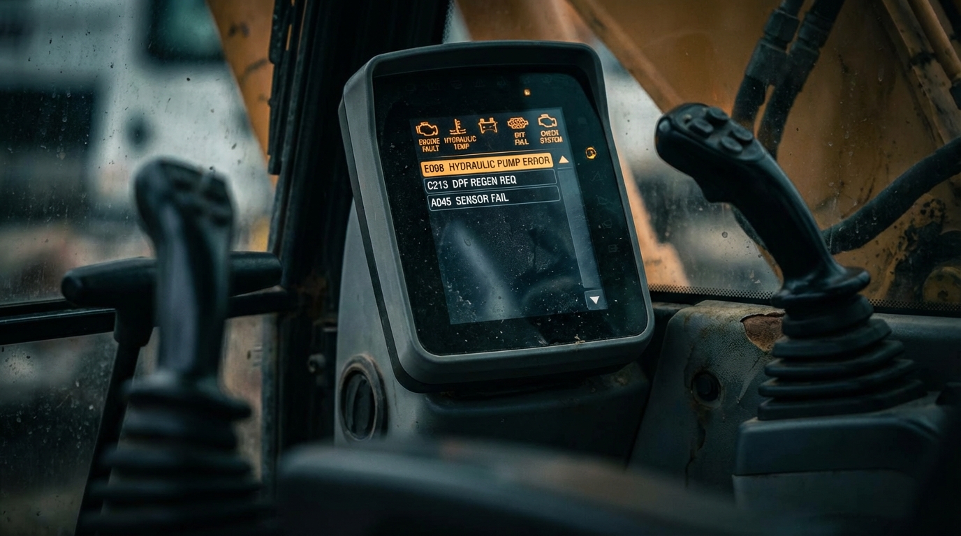 Heavy Equipment Error Codes: The Complete Guide to Reading and Responding to Fault Codes