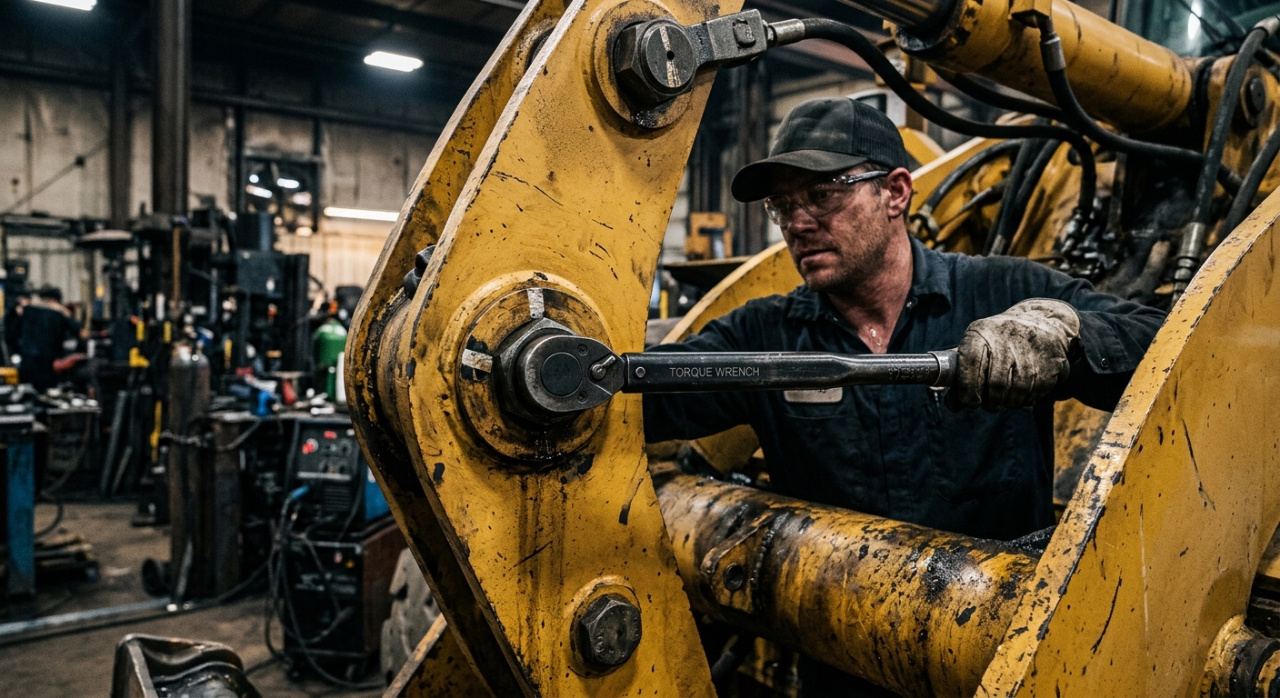 Heavy Equipment Fastener Torque Inspection: Stop Small Bolts From Becoming Big Failures