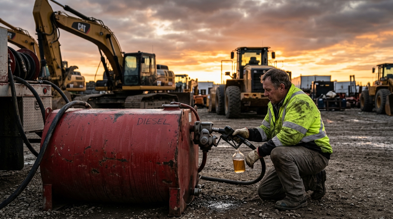 Heavy Equipment Fuel Polishing & Storage Stability: The Complete Guide