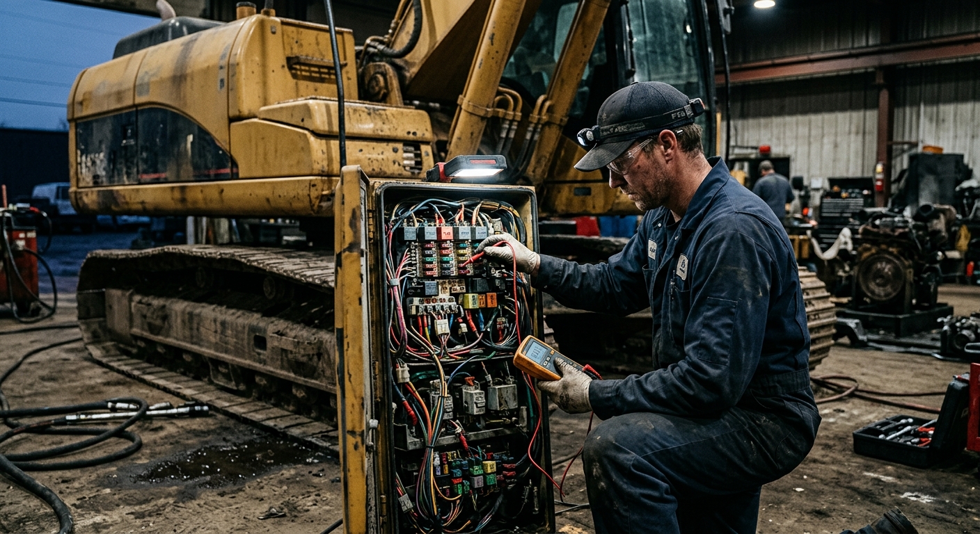 Heavy Equipment Fuse and Relay Troubleshooting Guide