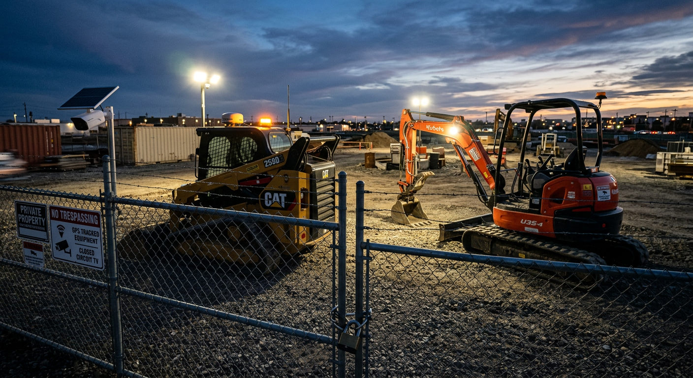 Heavy Equipment GPS Tracking & Theft Prevention: The Complete Guide
