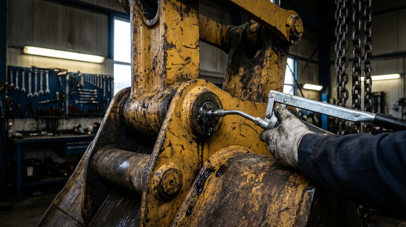 Heavy Equipment Grease Points: The Complete Lubrication Guide