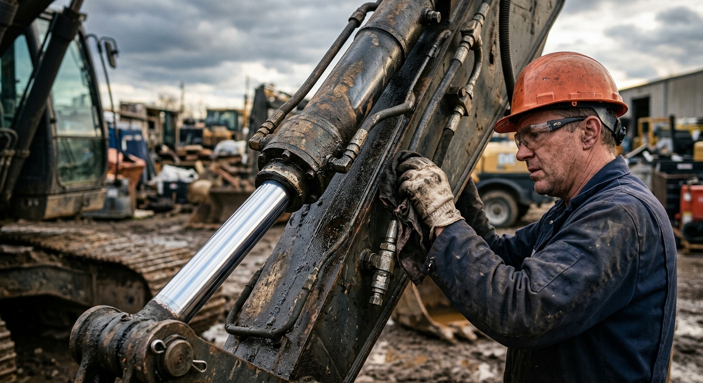 Heavy Equipment Hydraulic Cylinder Maintenance Guide: Prevent Leaks, Scoring, and Downtime