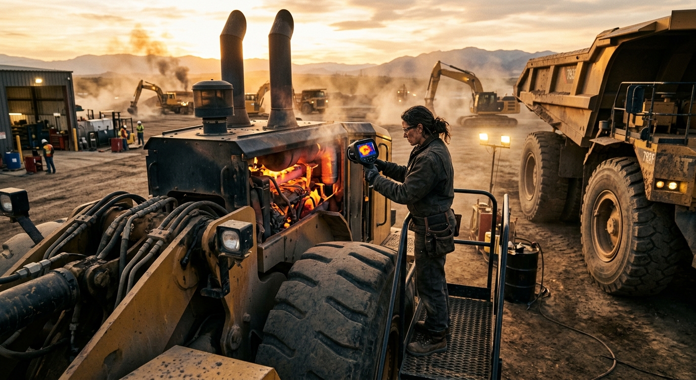 Heavy Equipment Infrared Thermography Maintenance Guide: Find Heat Before It Becomes Downtime