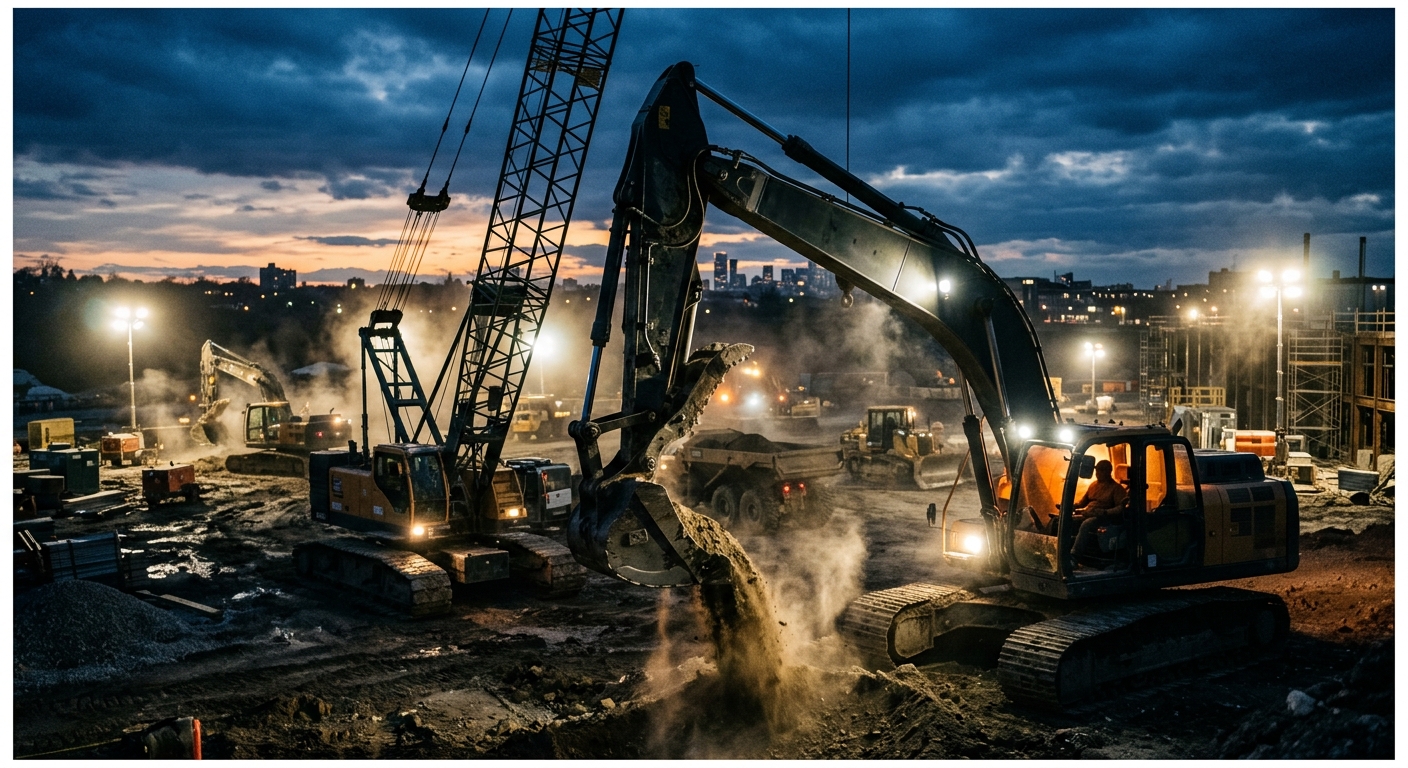 Heavy Equipment Lighting and Visibility Maintenance Guide