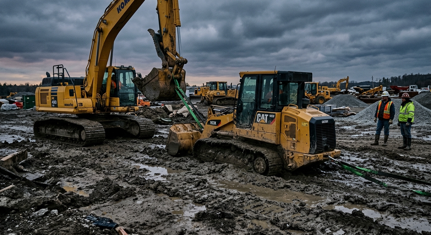 Heavy Equipment Recovery and Towing Safety Guide: Prevent Damage, Injury, and Expensive Mistakes