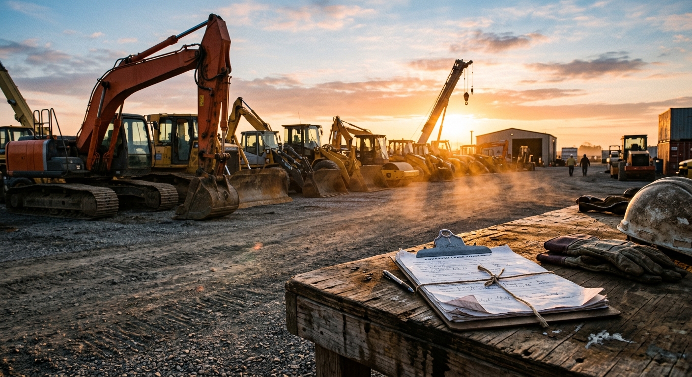 Heavy Equipment Rental Contract Red Flags: What Fleet Owners Should Catch Before They Sign