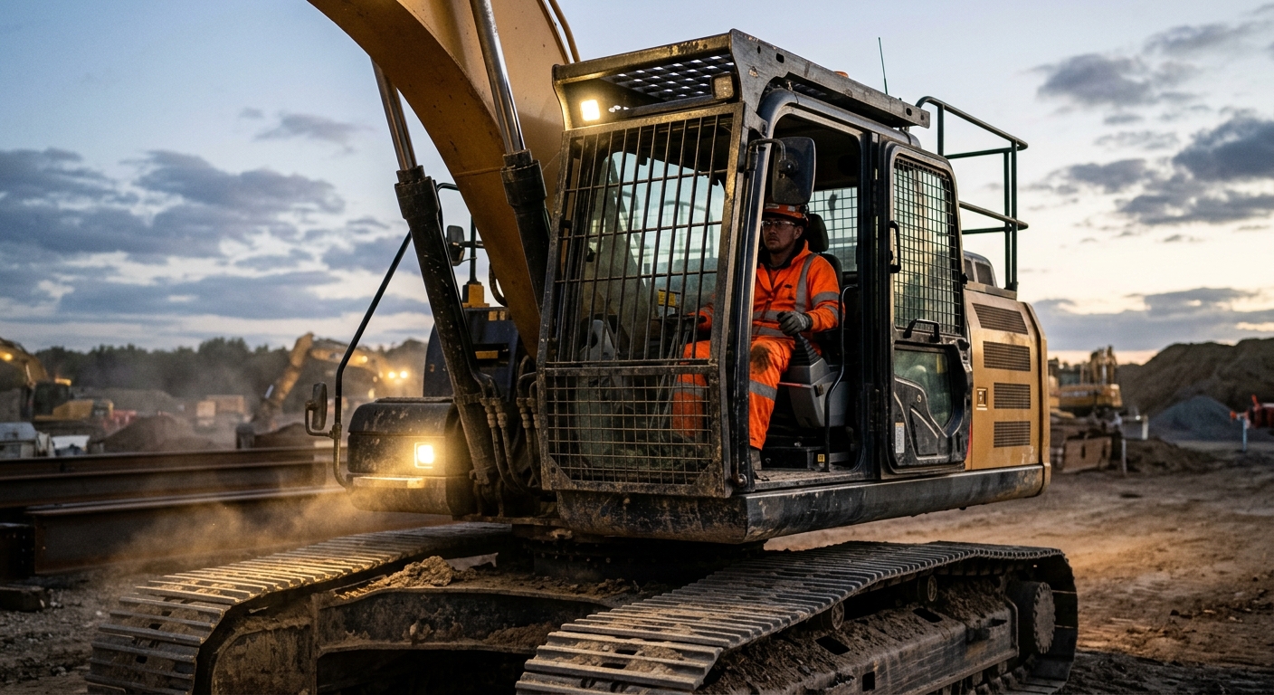 Heavy Equipment ROPS and FOPS Inspection Guide: How to Protect Operators and Stay Compliant