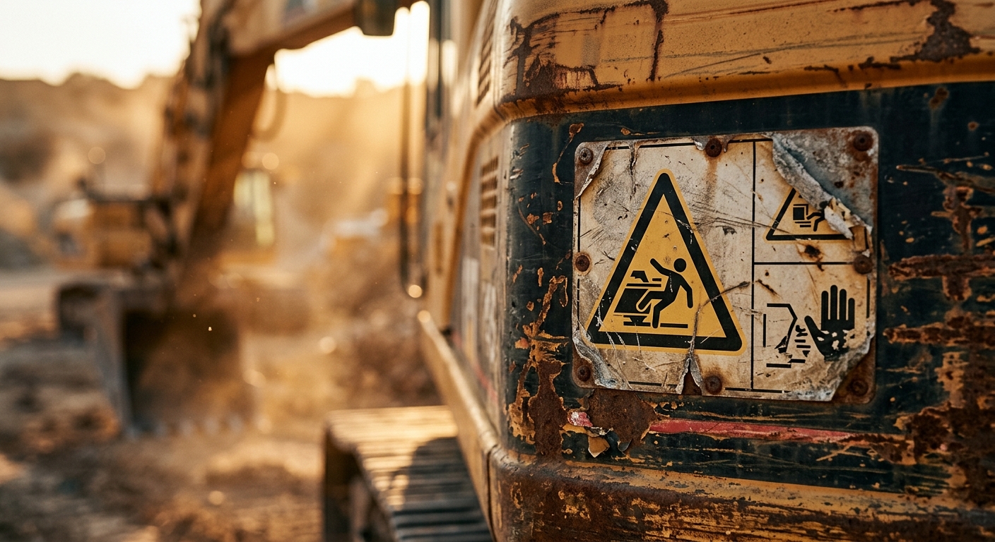 Heavy Equipment Safety Decals: Inspection and Replacement Guide