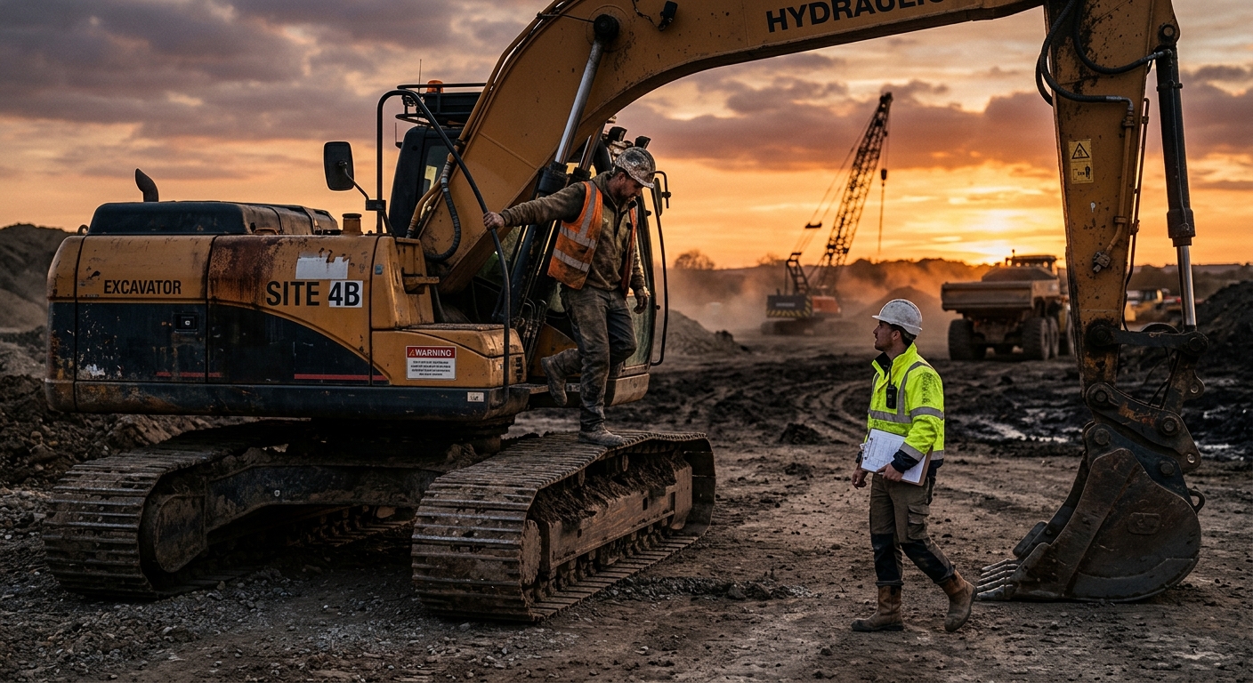 Heavy Equipment Shift Handoff Checklist: Stop Small Problems From Becoming Big Breakdowns