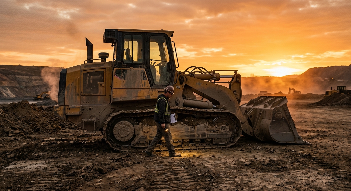 Heavy Equipment Shutdown & Cool-Down Procedures Guide