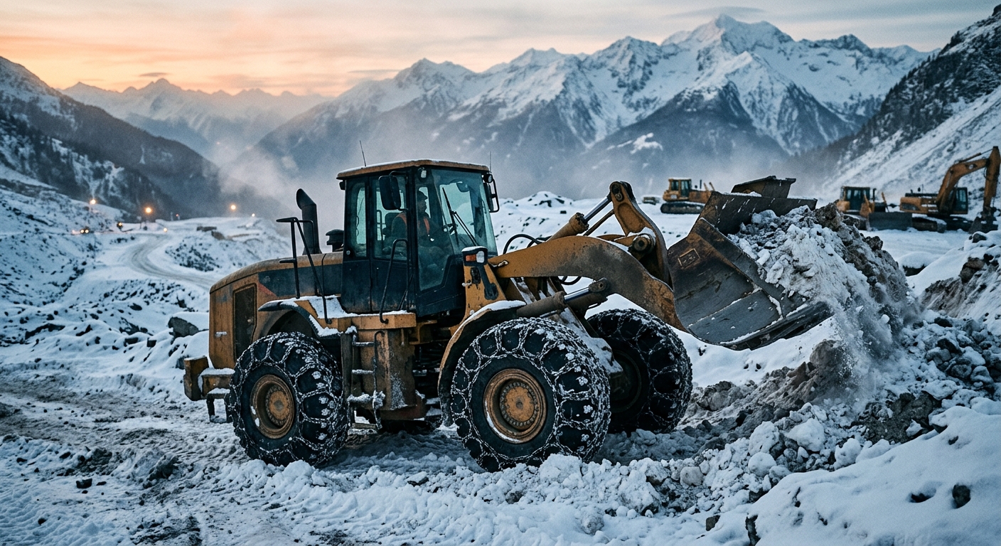 Heavy Equipment Tire Chain Selection and Maintenance Guide