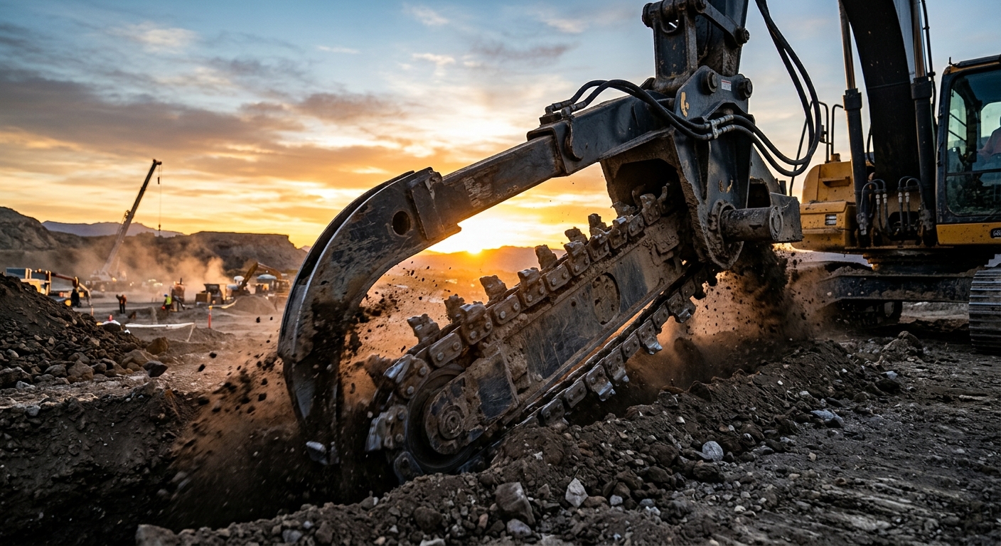 Heavy Equipment Trencher Maintenance Guide: Daily, Weekly, and 500-Hour Checks