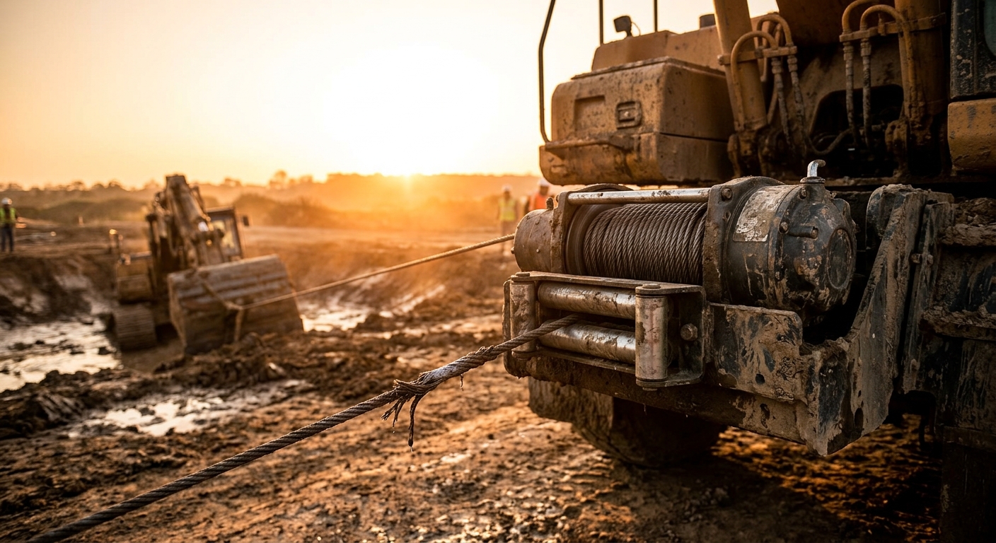 Heavy Equipment Winch Maintenance Guide: Keep Cable Pulling Safe and Reliable