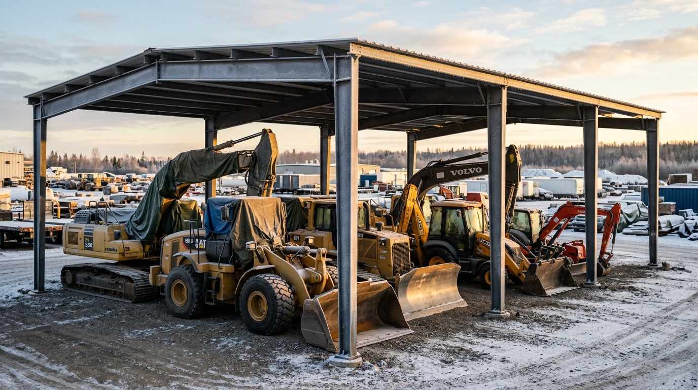Heavy Equipment Winterization & Long-Term Storage Guide: Protect Your Investment