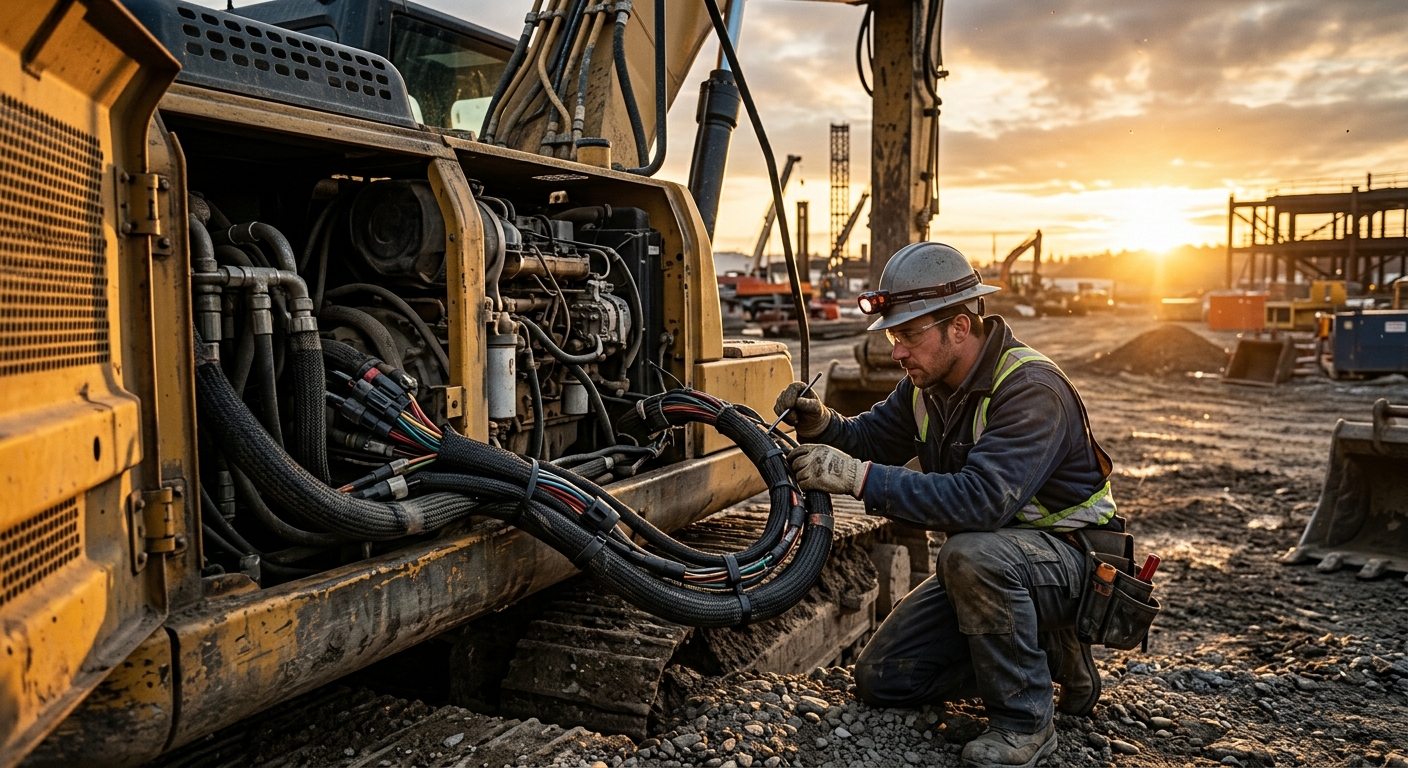 Heavy Equipment Wiring Harness Chafing Prevention Guide: Stop Electrical Gremlins Before They Shut Down a Machine