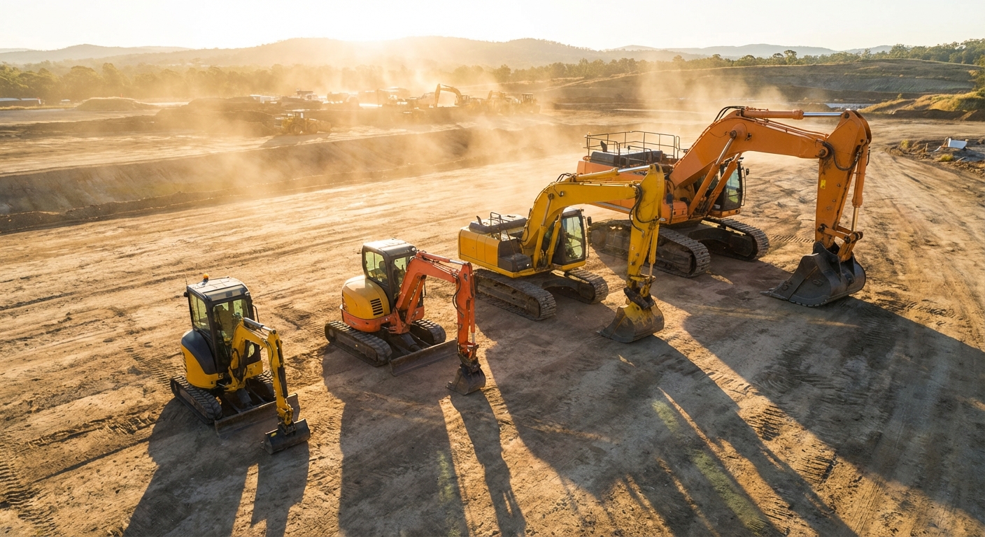 Mini Excavator Size Guide: Which Size Do You Need for Your Project?