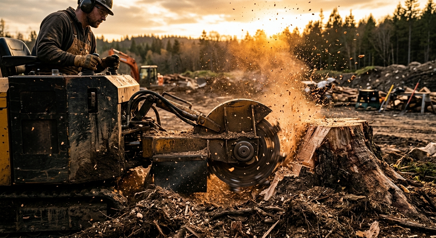 Stump Grinder Maintenance Guide for Tree Service Contractors